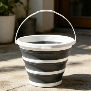 2.6Gal Collapsible Bucket with Handle for RV