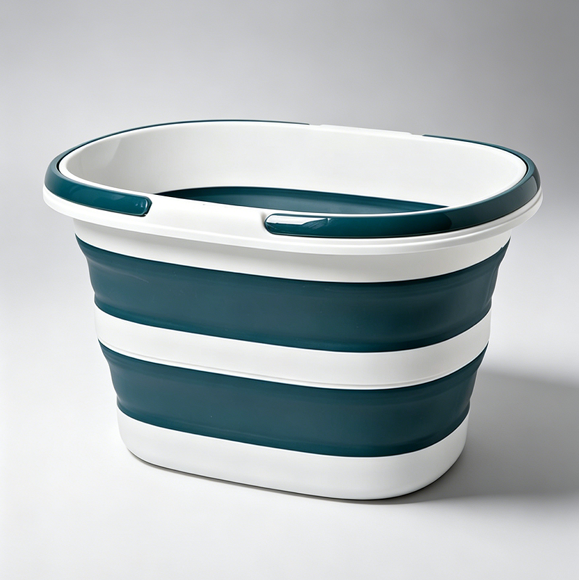 4.2Gal Large Collapsible Cleaning Bucket Blue