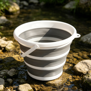 2.6Gal Foldable Water Bucket with Handle