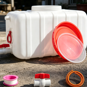 29Gal Heavy-Duty Water Carrier with Spigot