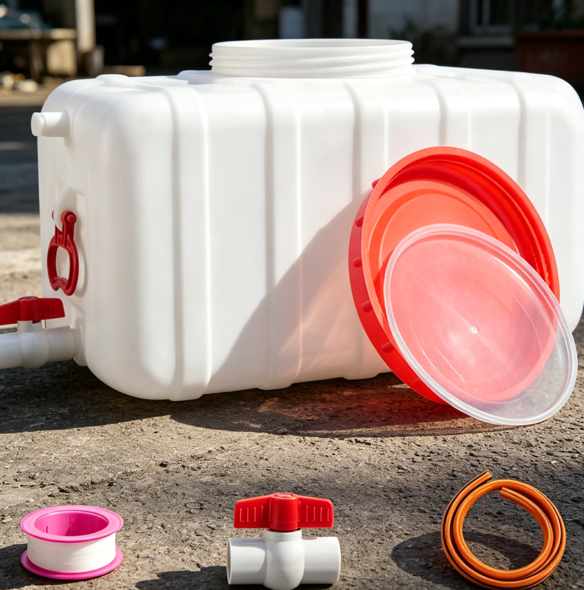 29Gal Heavy-Duty Water Carrier with Spigot
