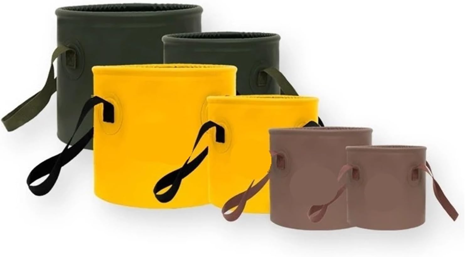 Small Folding Cube Water Bucket for Camping - Image 2