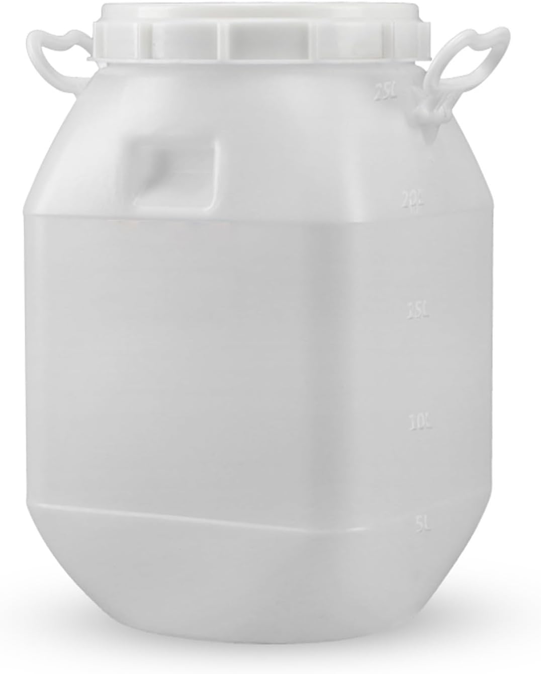40L Food-Grade Plastic Water Barrel with Lid