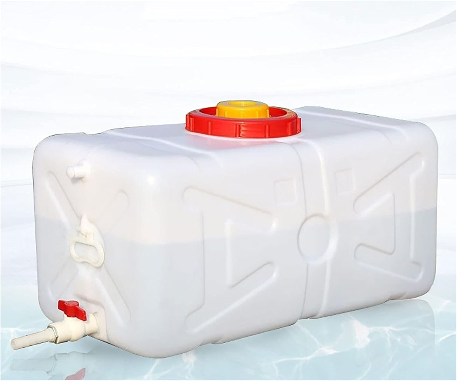 38Gal Heavy-Duty Water Carrier with Tap