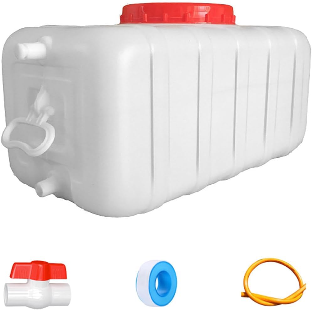 80L Plastic Rain Water Tank with Tap