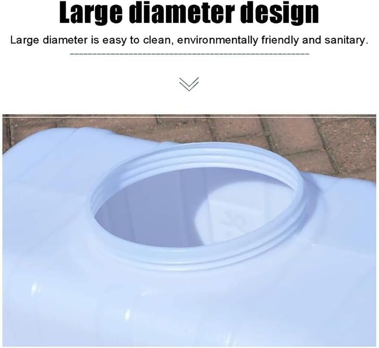 Plastic Water Storage Cube with Tap - Image 2