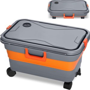 5.5Gal Wheeled Collapsible Car Wash Bucket