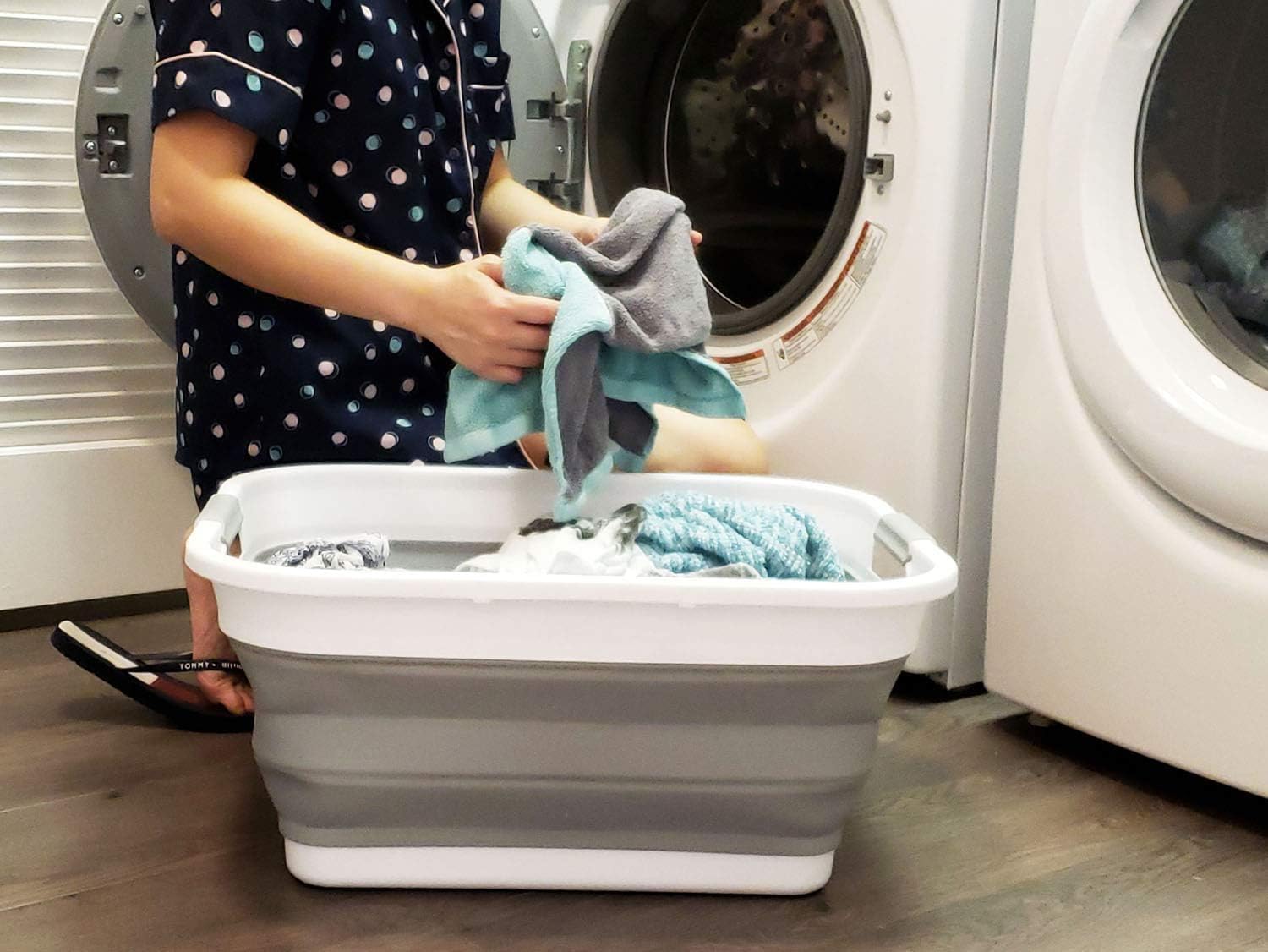 10.8Gal Foldable Laundry Storage Hamper - Image 2