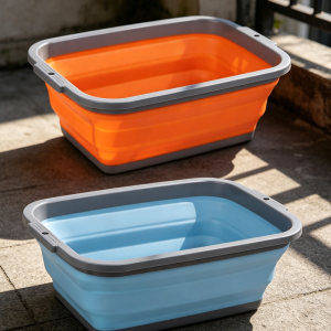 Two 2.25Gal Collapsible Sink for Camping
