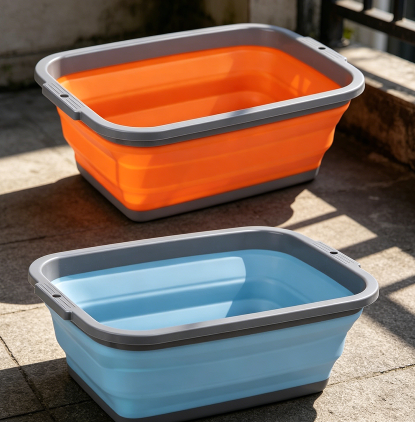 Two 2.25Gal Collapsible Sink for Camping